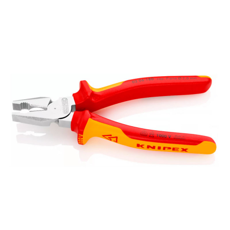 Ізольовані плоскогубці KNIPEX 02 06 180