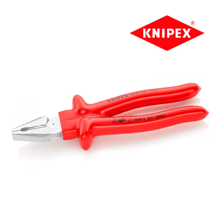 Ізольовані плоскогубці KNIPEX 02 07 225