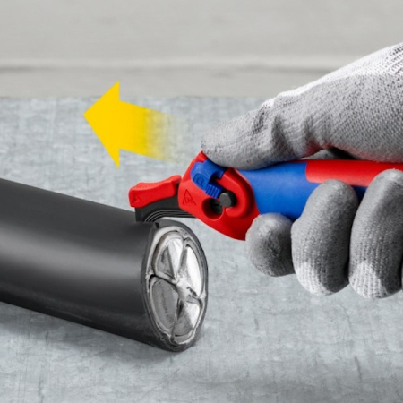 Нож с пяткой KNIPEX 16 50 145 SB