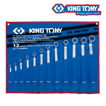 Набір ключів KING TONY 1712MRN01