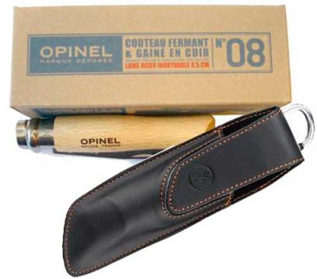 Нож Opinel №8 Inox с чехлом