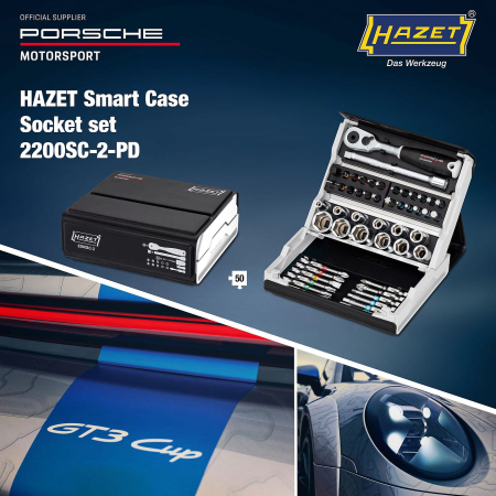Набір біт SmartCase HAZET 2200SC-2-PD