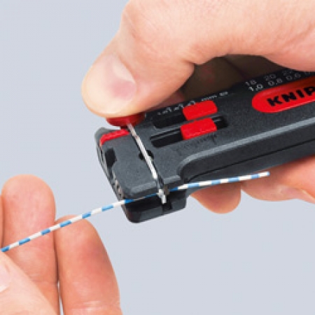Мини-стриппер - Knipex  12 80 100 SB