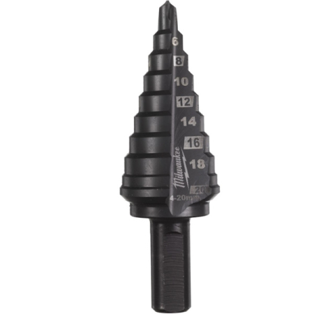 Свердло ступінчасте 4-20 мм Milwaukee 48899372