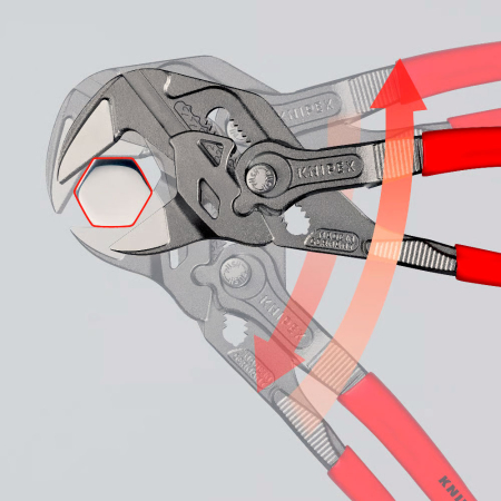 Переставний гайковий ключ KNIPEX 86 01 250