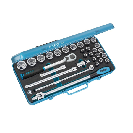 Набор шестигранных головок 1/2", HAZET 905