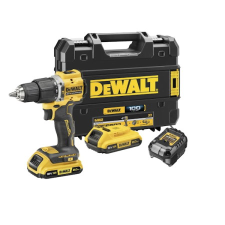 Дриль-шуруповерт DeWALT DCD100YD2T