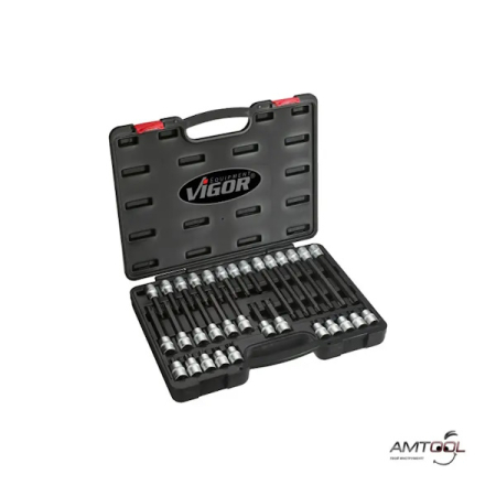 Набор головок 1/2" с насадкой TORX - Vigor V1917
