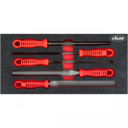 Набор напильников Vigor V5072