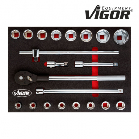 Набор торцевых головок Vigor V5109