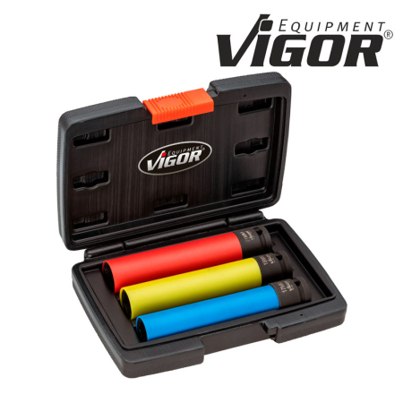 Набор ударных головок VIGOR V5933/3