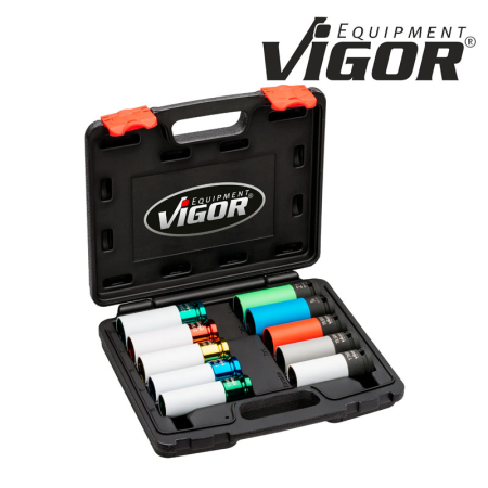 Набор ударных головок VIGOR V6312/10