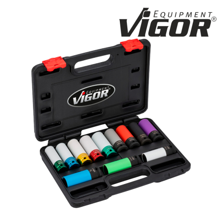 Набор ударных головок VIGOR V6312/12