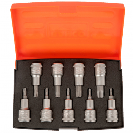 Набір головок TORX®, 9 шт., Bahco S9TORX