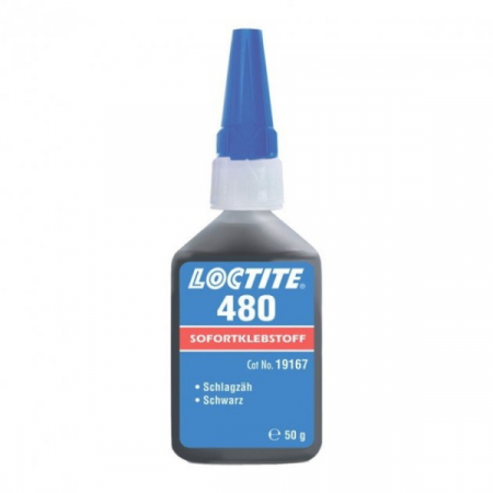 Клей ціаноакрилатний ударостійкий Loctite 480
