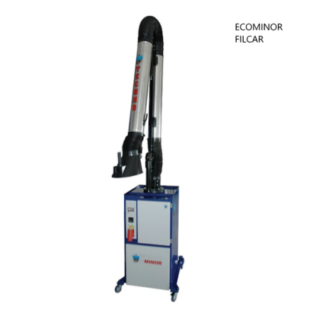 Мобільна установка для фільтрації зварювальних газів ECOMINOR