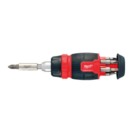 Отвертка с трещоткой и битами MILWAUKEE 4932480581