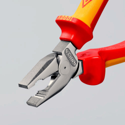 Ізольовані плоскогубці KNIPEX 02 06 180