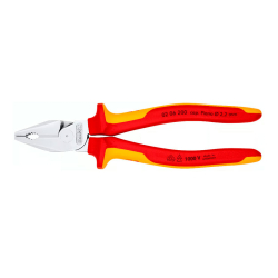 Ізольовані плоскогубці KNIPEX 02 06 200