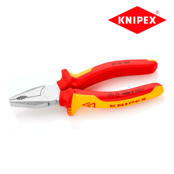 Ізольовані плоскогубці KNIPEX 03 06 160