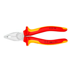 Ізольовані плоскогубці KNIPEX 03 06 180