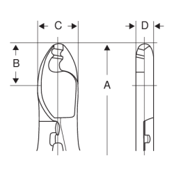 Кусачки-кабелерез BAHCO 2233D-240
