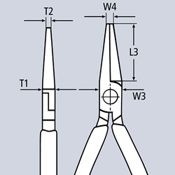 Длинногубцы KNIPEX 28 71 280