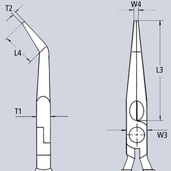 Длинногубцы KNIPEX 28 81 280