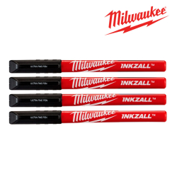 Набір чорних маркерів 4 шт. Milwaukee 48223164