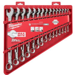 Набори комбінованих дюймових ключів Milwaukee 4932464996