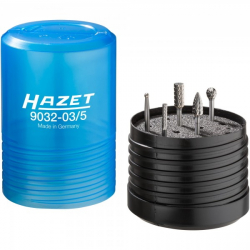 Набор твердосплавных борфрез 3 мм Hazet 9032-03/5