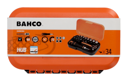 Набор головок и бит 1/4" BAHCO S34MC8H