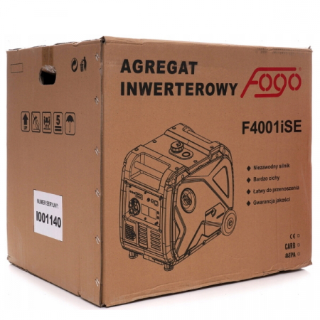 Бензиновий генератор FOGO F 4001 iSE